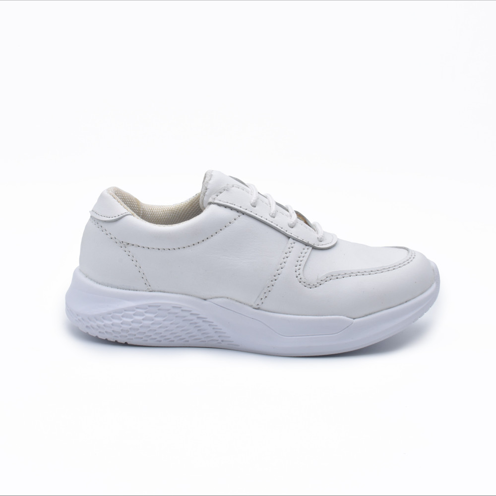 Children's white tennis Model 815